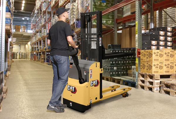 Cat pedestrian pallet truck
