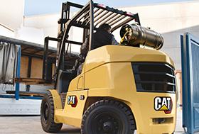 Gas Powered Forklift by Cat Lift Trucks