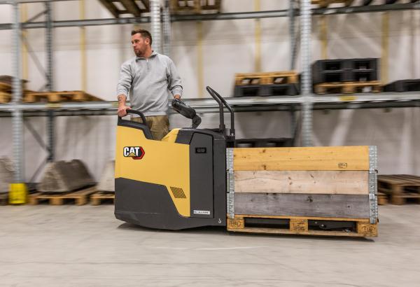 Battery powered pallet truck