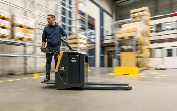 Electric powered pallet truck