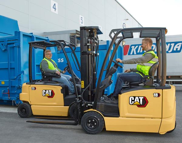 Cat® 48V electric counterbalance forklifts