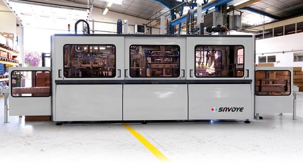 Savoye adapts boxes to fit their contents with its Jivaro closing machine