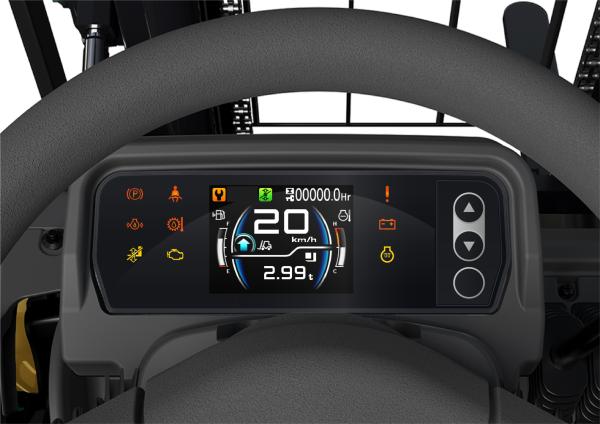 DP35P Cat diesel forklift digital display