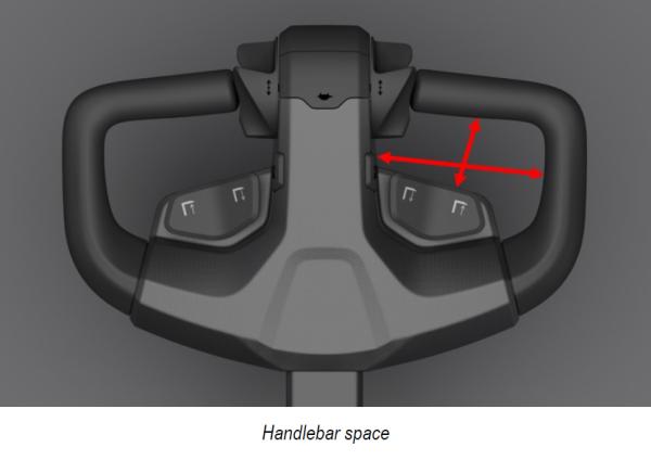 handlebar-space - tiller-arm