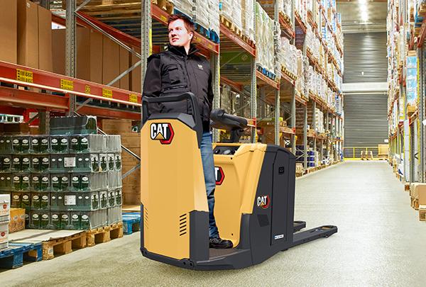 Battery powered pallet truck