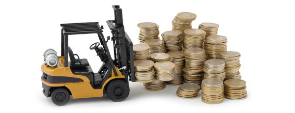 Financing materials handling equipment