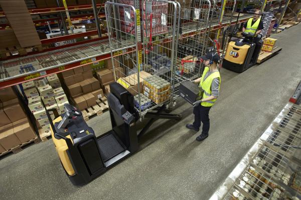 scissor-lift order pickers