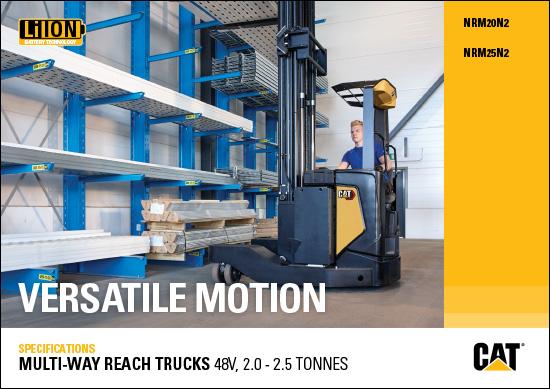 Multi way reach truck