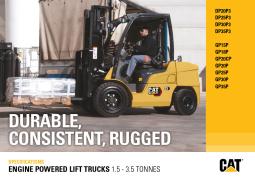 CAT forklift truck DP20-35P3