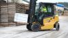 High capacity electric forklift