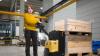 Pedestrian pallet truck