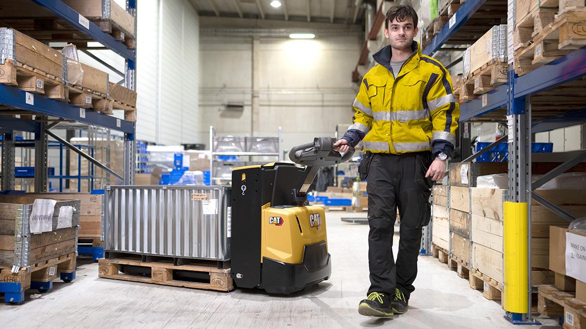 Pedestrian operated pallet trucks