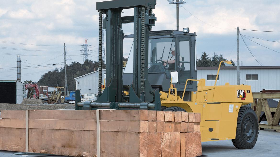 Cat Lift Trucks introduces 18 to 23 tonne diesel range
