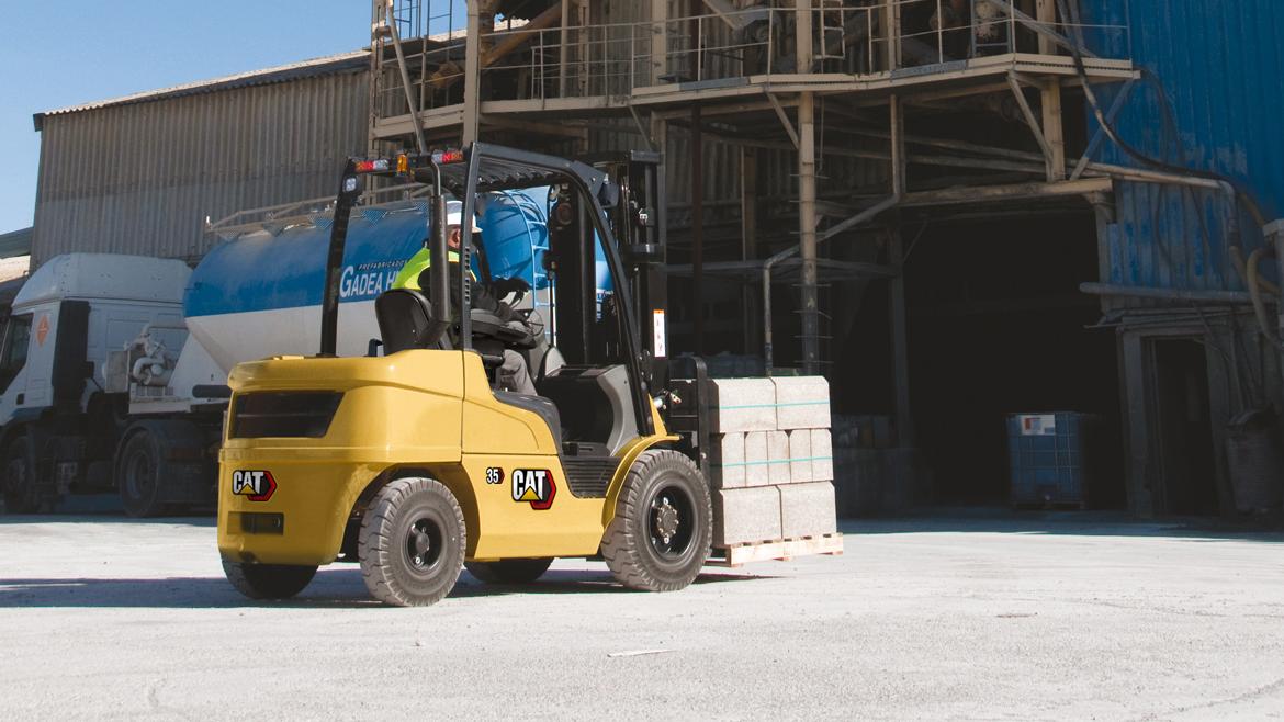 Diesel powered forklifts