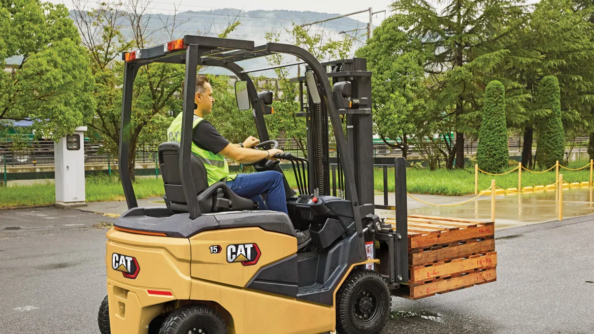 Cat fork lift truck EP10-25LCB