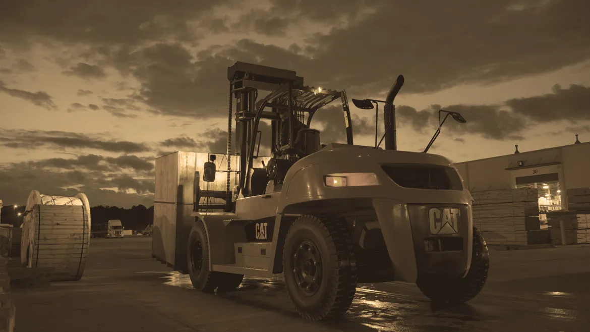 Our history - Cat® diesel lift truck DP150N, 2014