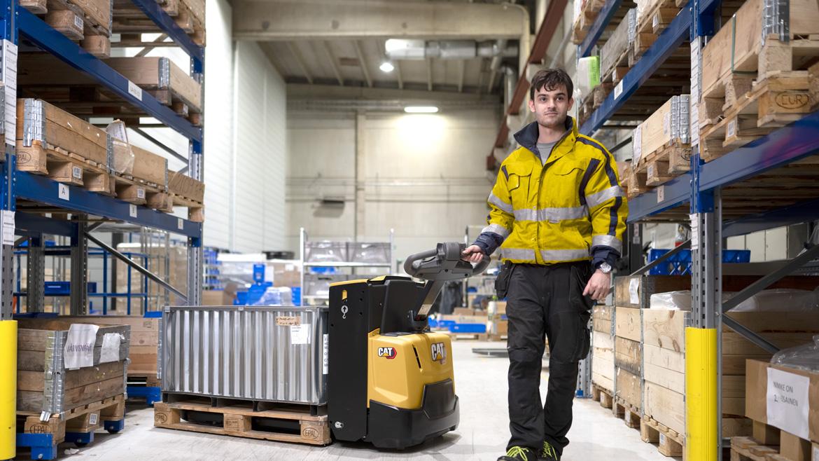 Pedestrian operated pallet trucks