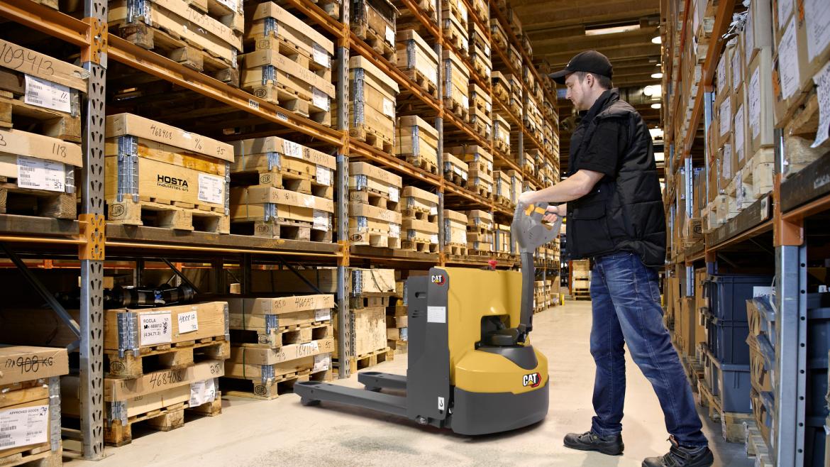 NPP20QL pedestrian power pallet truck