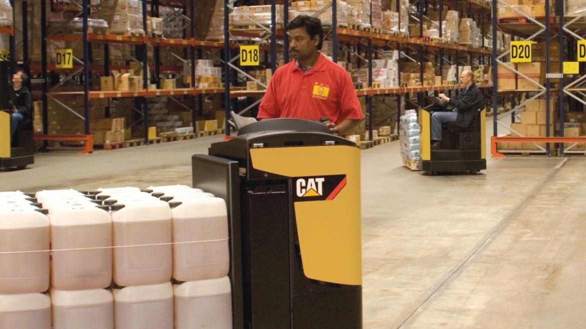 Ride-on power pallet trucks