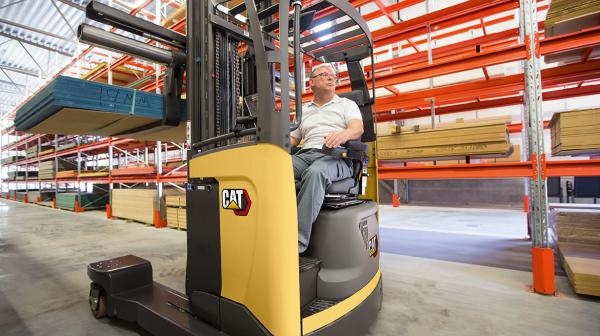 Cat four-way reach trucks