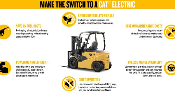 Switch to electric forklifts