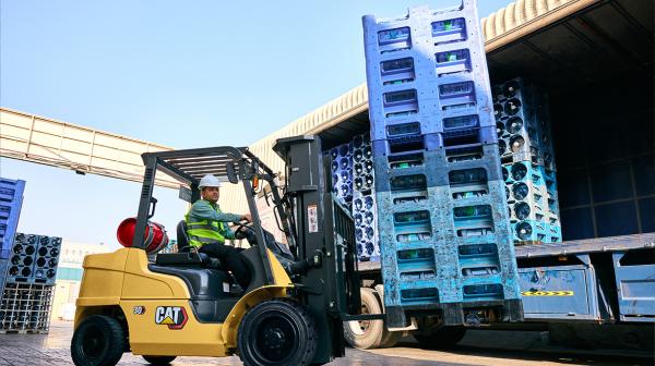 GP15-35(C)PT(H) LPG lift truck in outdoor application