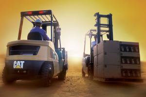Cat lift trucks dp15-35nt