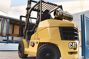 cat forklift truck lpg