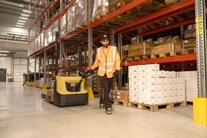 NSP12-13Q2LD(I) compact pedestrian stackers