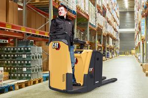 Battery powered pallet truck