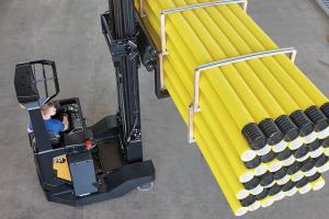 Multi-way forklift/narrow aisle forklift