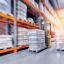 Cat® Stand-in stacker NSR20 transporting bottles