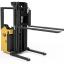 Cat® NSS12N2TF sit-on stacker with telescopic fork
