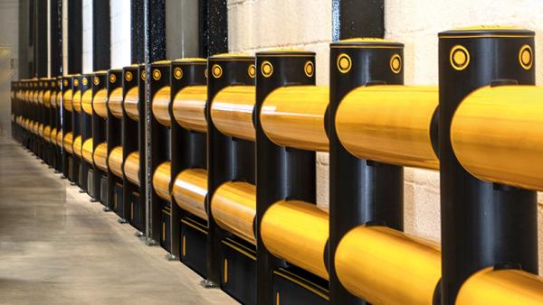 iFlex double traffic barrier. Photo: A-SAFE