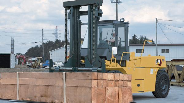 Cat Lift Trucks introduces 18 to 23 tonne diesel range