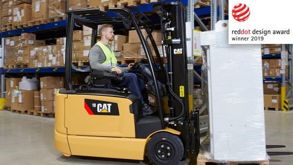 Cat® Lift Trucks has received prestigious Red Dot Design Award for its excellent user experience and clever design
