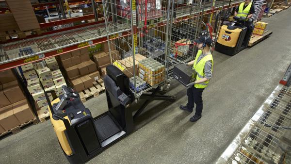 scissor-lift order pickers